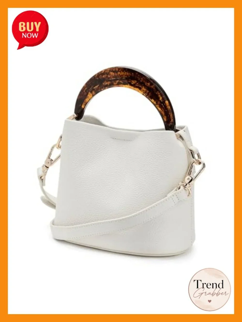 Bucket Crossbody Bag with Adjustable Strap